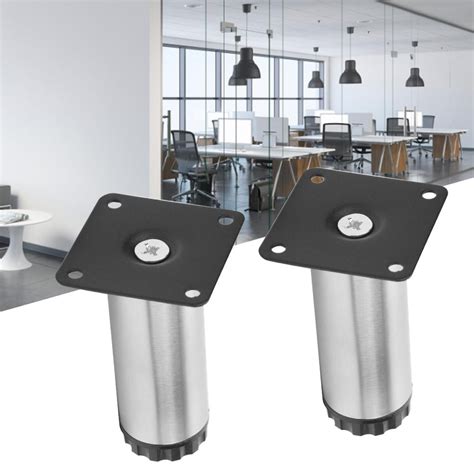 stainless steel cabinet feet|adjustable metal legs for cabinets.